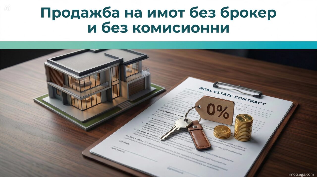Продажба на имот без брокер и без комисионни