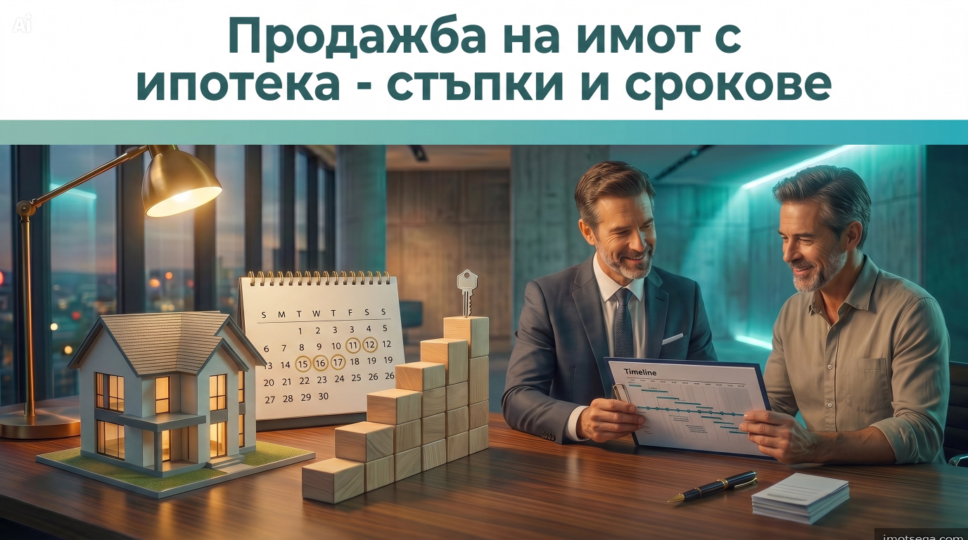 Продажба на имот с ипотека - стъпки и срокове