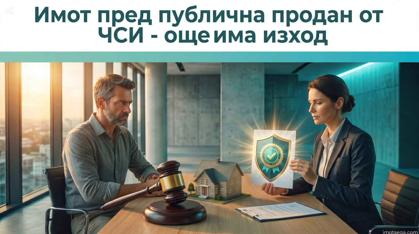 Имот пред публична продан от ЧСИ - още има изход