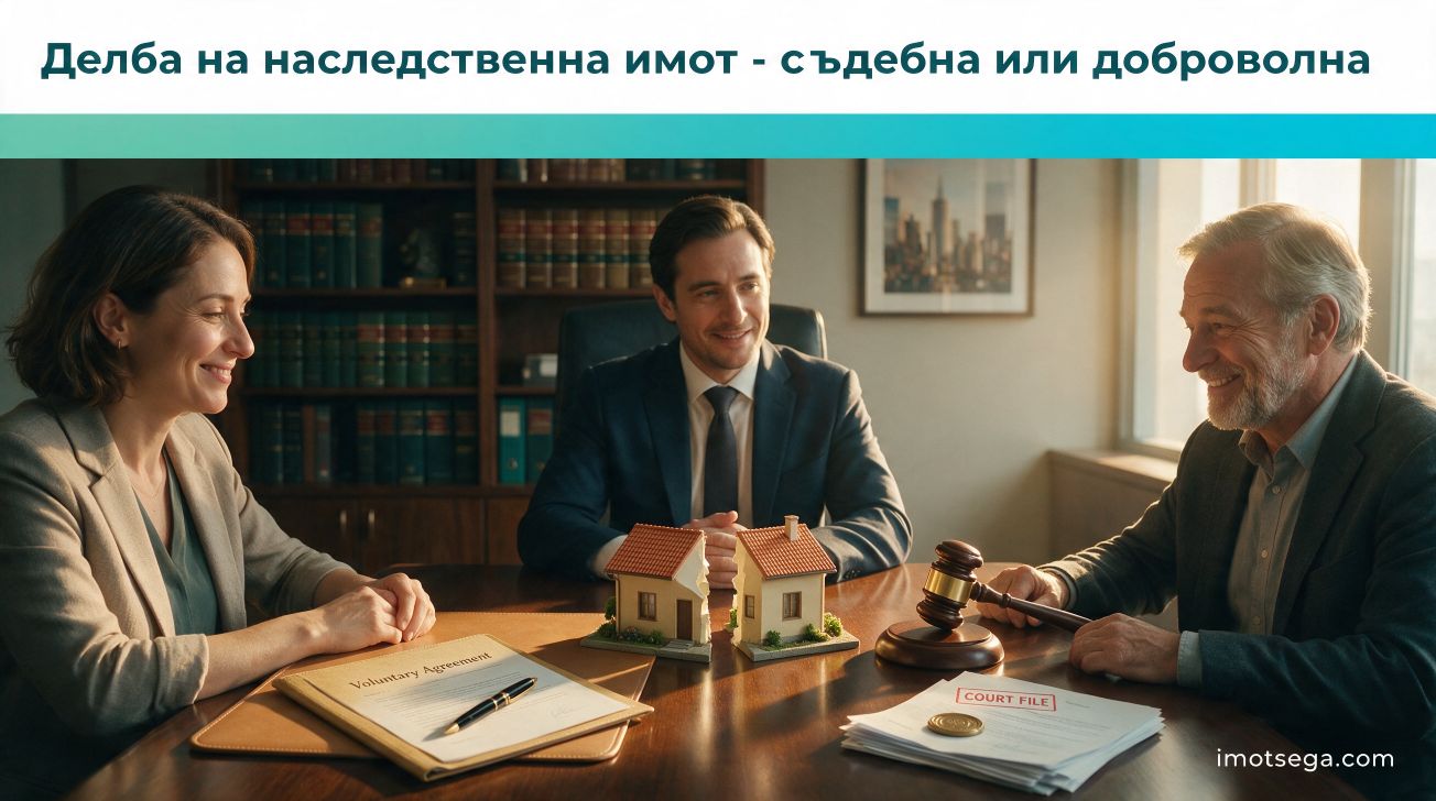 Делба на наследствен имот - съдебна или доброволна