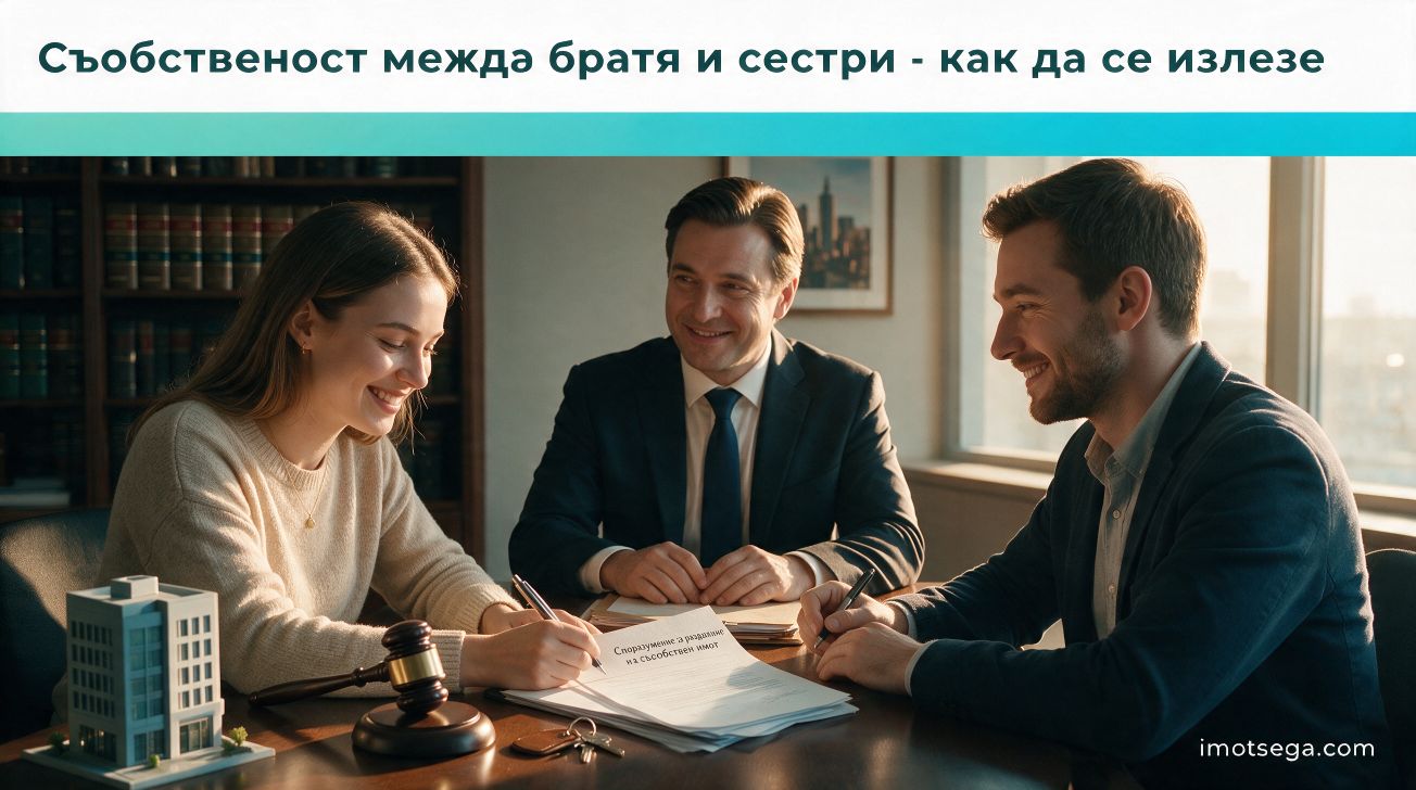 Съсобственост между братя и сестри - как да се излезе