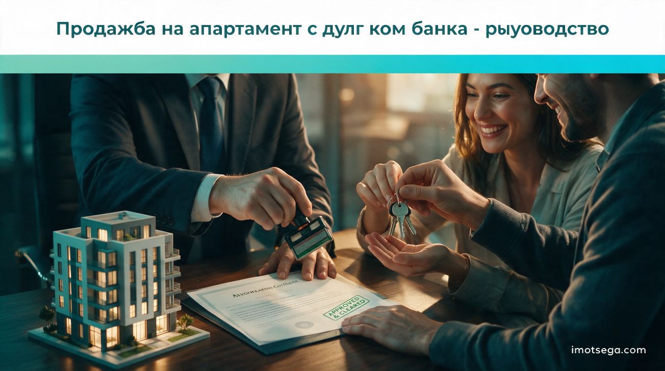 Продажба на апартамент с дълг към банка - ръководство