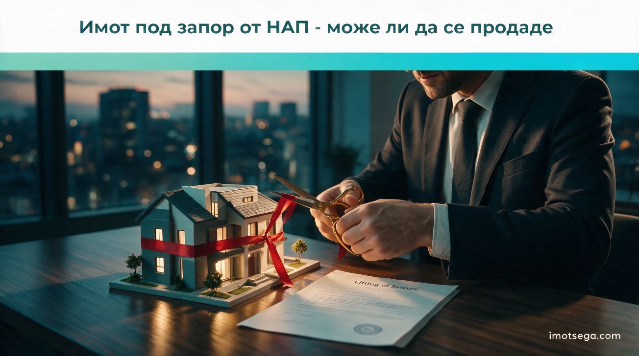 Имот под запор от НАП - може ли да се продаде