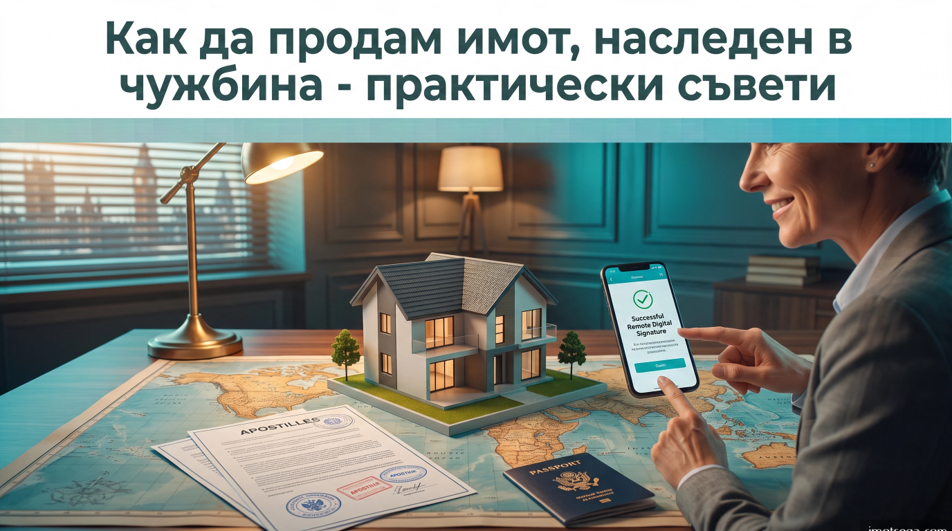 Как да продам имот, наследен в чужбина - практически съвети