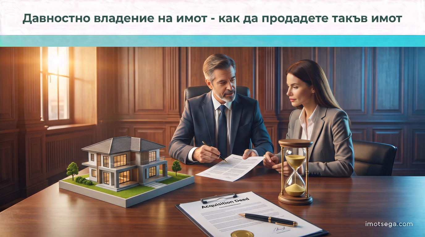 Давностно владение на имот - как да продадете такъв имот