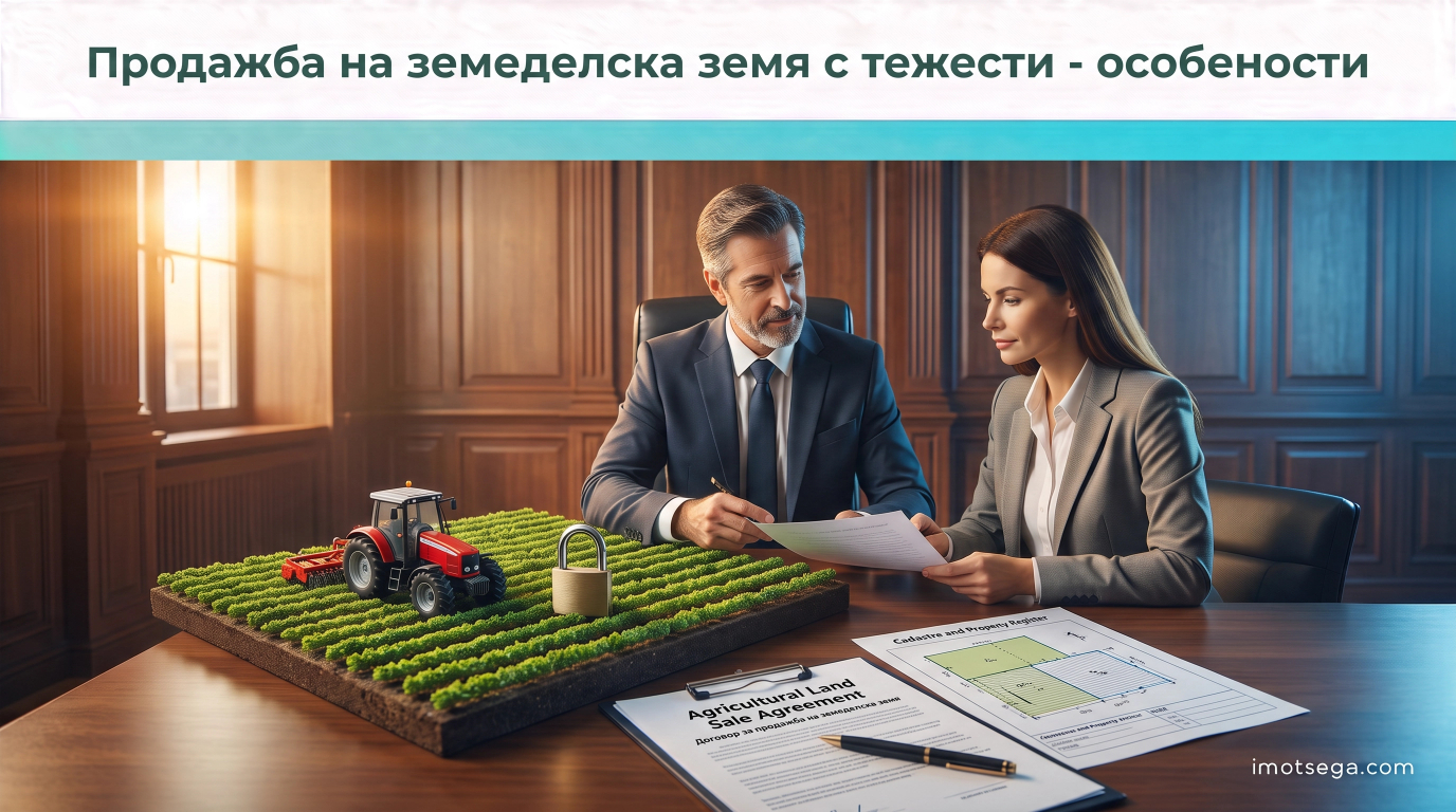 Продажба на земеделска земя с тежести - особености